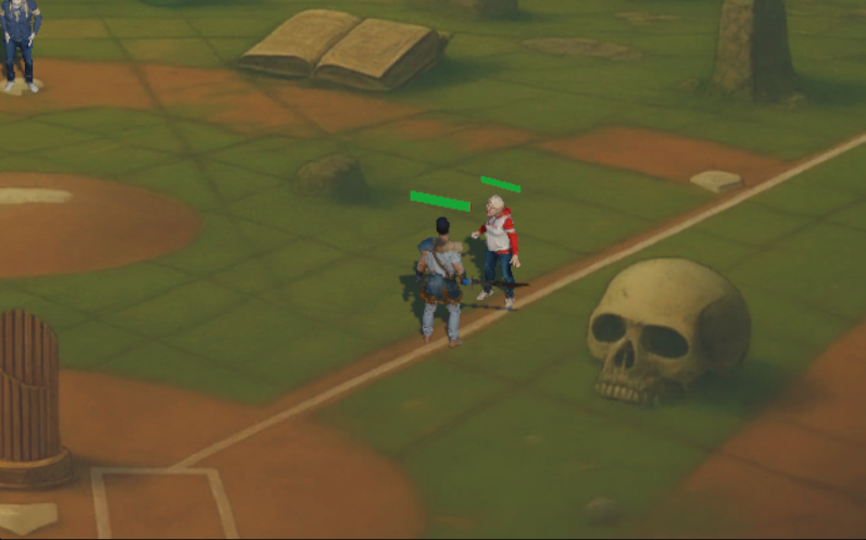 DnD Baseball Gameplay